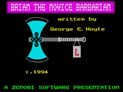 Brian: The Novice Barbarian box art
