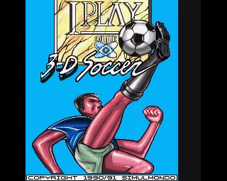 I Play - 3-D Soccer box art