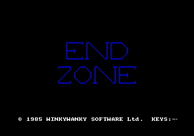 End Zone box art