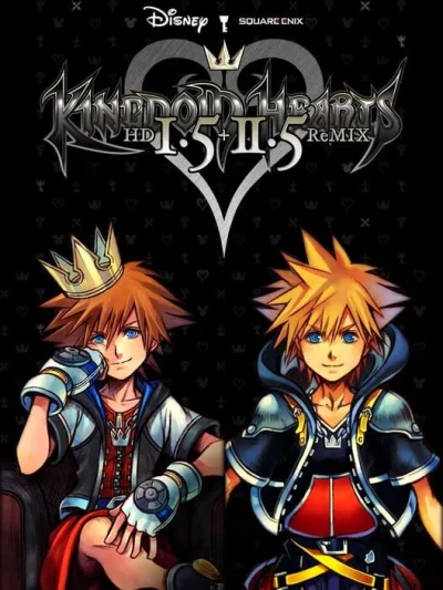 Kingdom Hearts HD 1.5 + 2.5 Remix box art