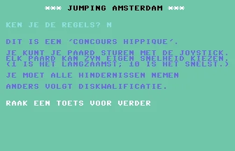 Jumping Amsterdam box art