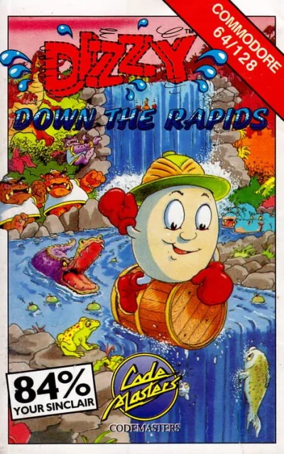 Dizzy Down the Rapids box art