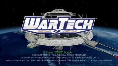 WarTech - Senko no Ronde box art