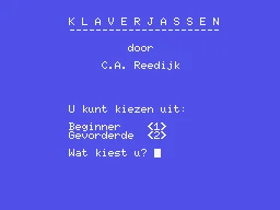 Klaverjassen box art