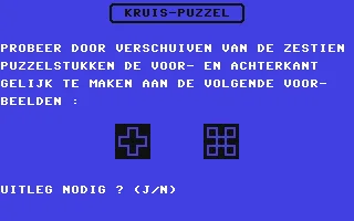Kruis-Puzzel box art