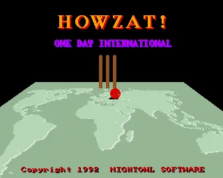 Howzat! One Day International Cricket box art