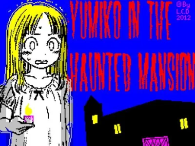 Yumiko in the Haunted Mansion box art