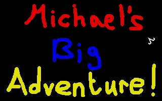 Michael's Big Adventure! box art