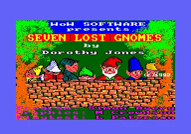 Seven Lost Gnomes box art