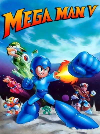Mega Man V box art