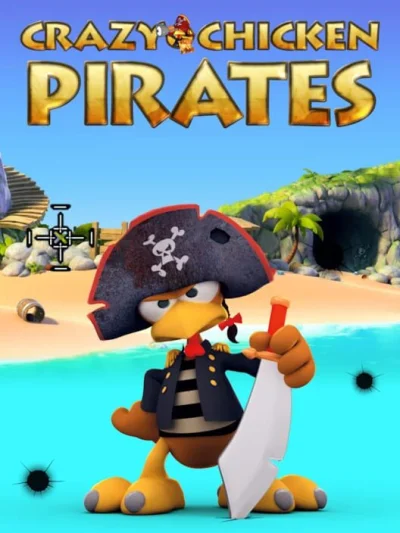Crazy Chicken - Pirates box art