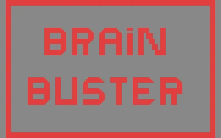 Brain Buster box art