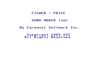 Song Maker box art