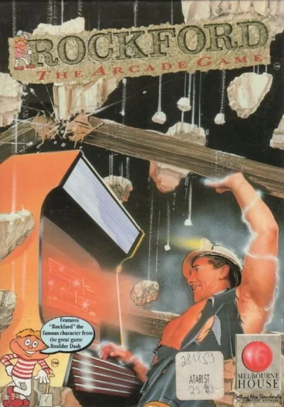 Rockford: The Arcade Game box art
