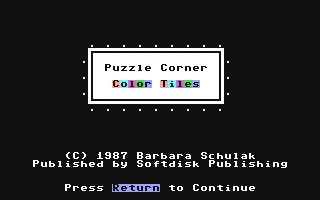 Color Tiles box art