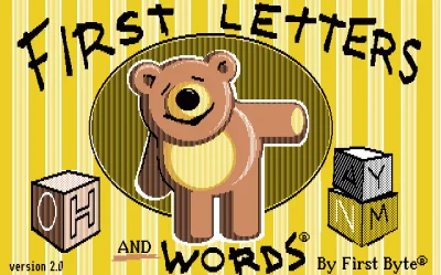 First Letters And Words box art