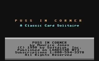 Puss in Corner box art