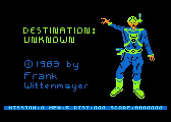 Destination Unknown box art