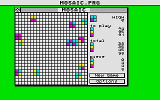Mosaic box art