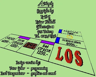 A-mopoly box art