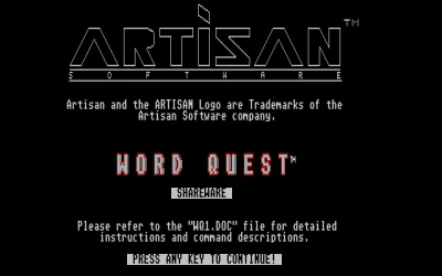 Word Quest box art