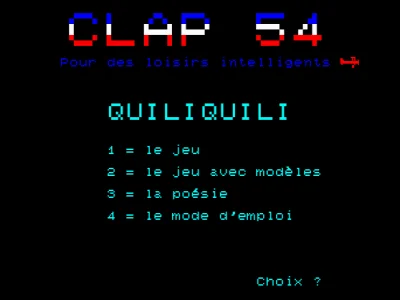 Quiliquili box art