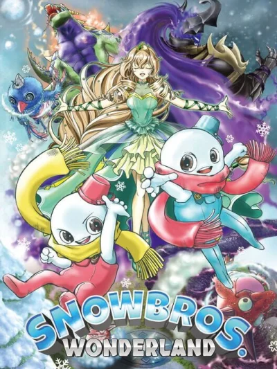 Snow Bros. Wonderland box art