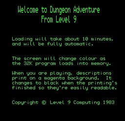Dungeon Adventure box art