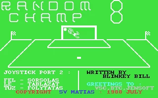 Random Champ 8 box art
