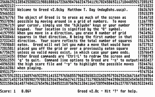 Greed box art