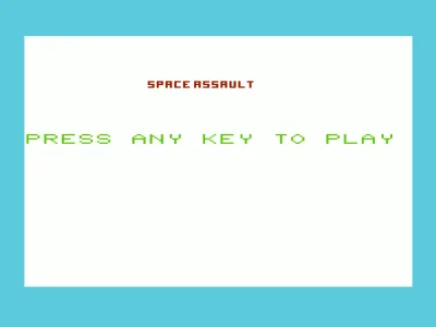 Space Assault box art
