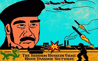 Saddam Hussein Game, The box art