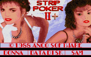 Strip Poker 2 Plus box art