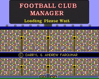 Football Club Manager box art