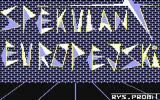 Spekulant Europejski box art