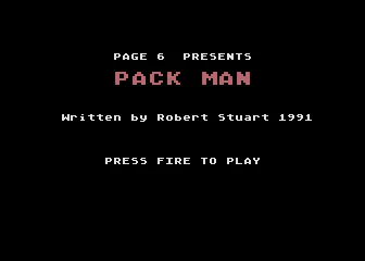 Pack Man box art