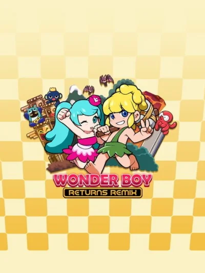 Wonder Boy Returns Remix box art