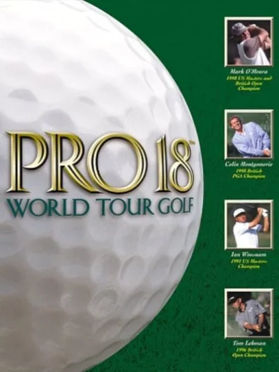 Pro 18 - World Tour Golf box art