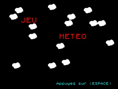 Jeu Météo box art
