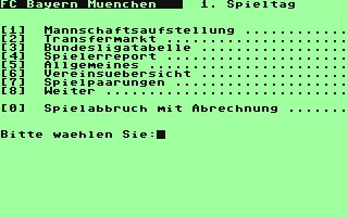 The Bundesliga of 1988 box art