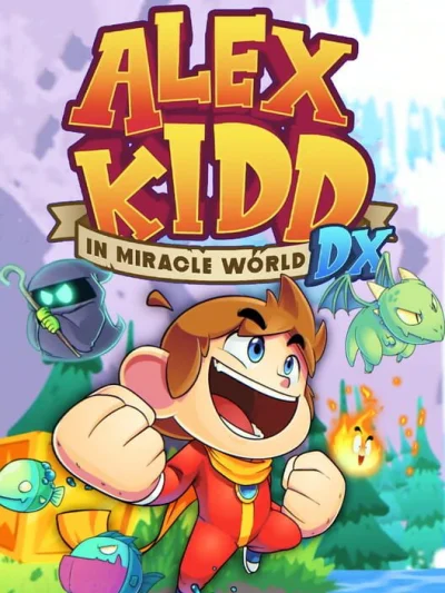 Alex Kidd in Miracle World DX box art