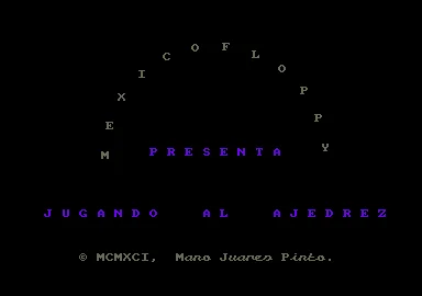 Jugando Al Ajedrez box art
