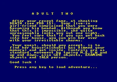 Adult Two box art