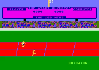 Atari Olympics, The box art