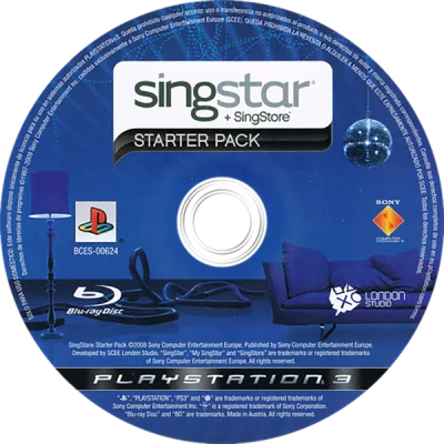 SingStar Starter Pack box art