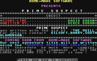 Prime Suspect box art
