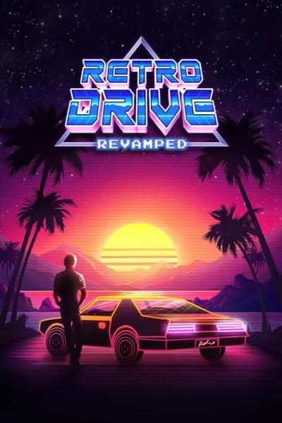 Retro Drive: Revamped box art