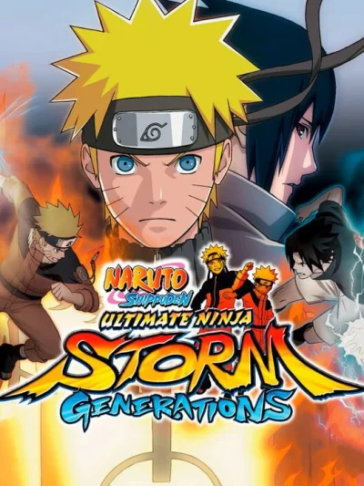 Naruto Shippuden - Ultimate Ninja Storm Generations box art
