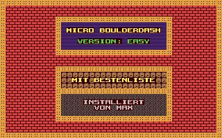 Micro Boulderdash Easy box art