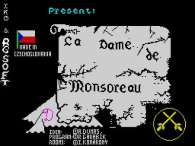 La Dame de Monsoreau box art